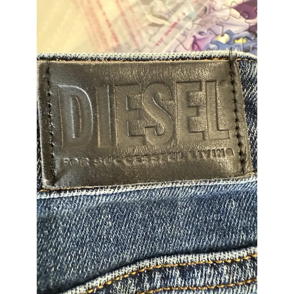 Diesel Industry‎ Jeans Men 31 Blue Regular Straight Leg Stretch